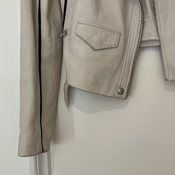 IRO leather cropped jacket - Picture 6 of 8